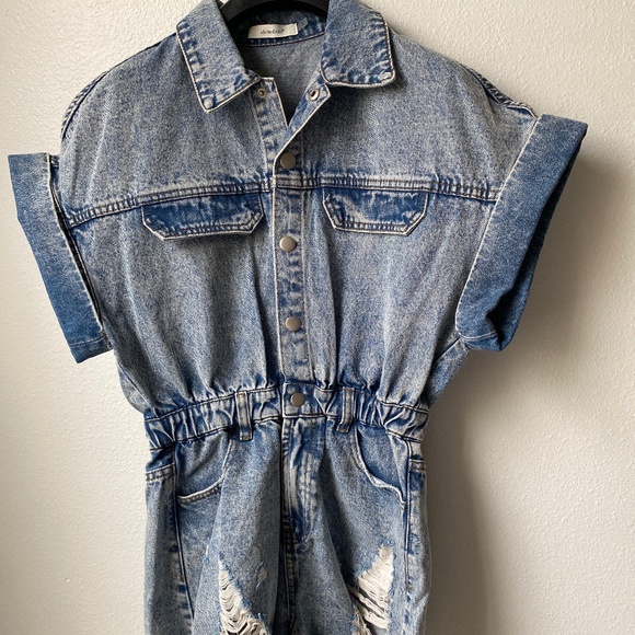 Romper Denim - Picture 1 of 7